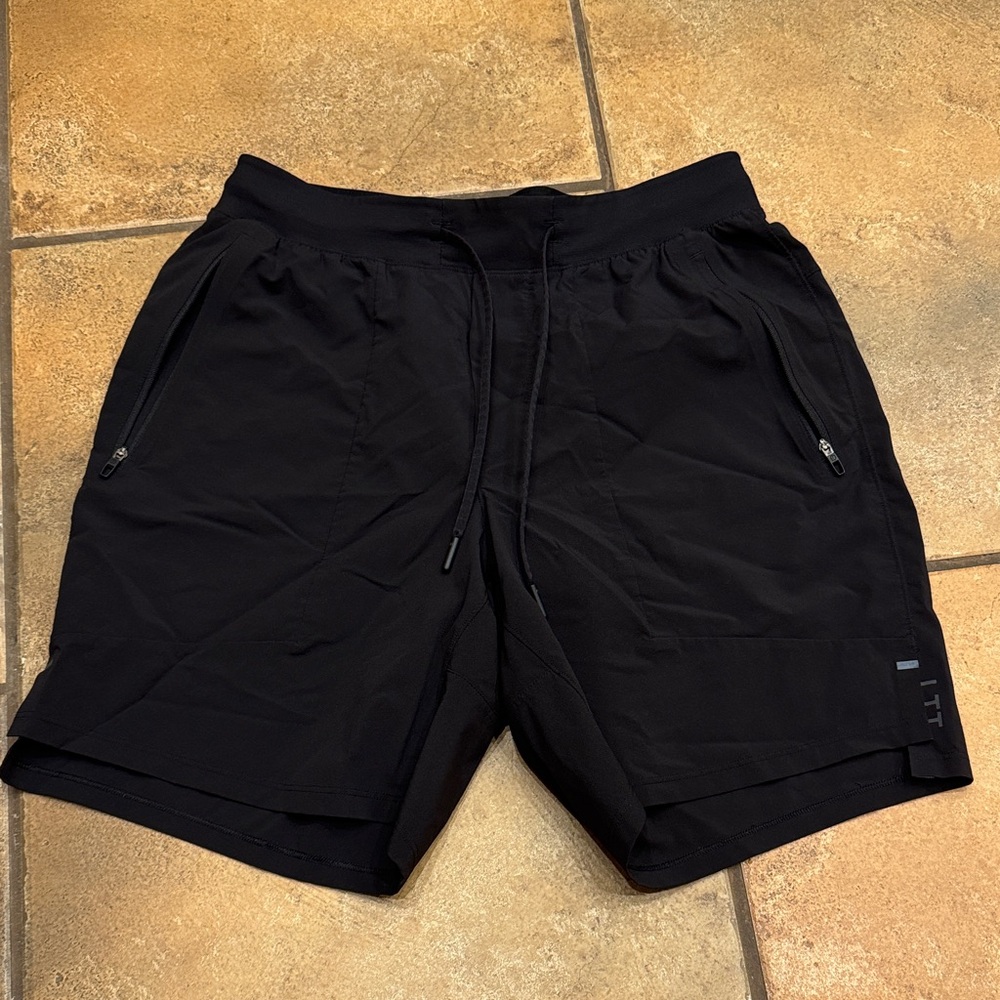 lululemon athletica Men's Black Athletic Shorts